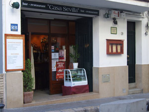 Restauracin Bares - BAR RESTAURANT CASA SEVILLA